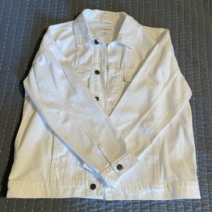 NWOT Carly Jean Los Angeles Hunter Jacket White size XS